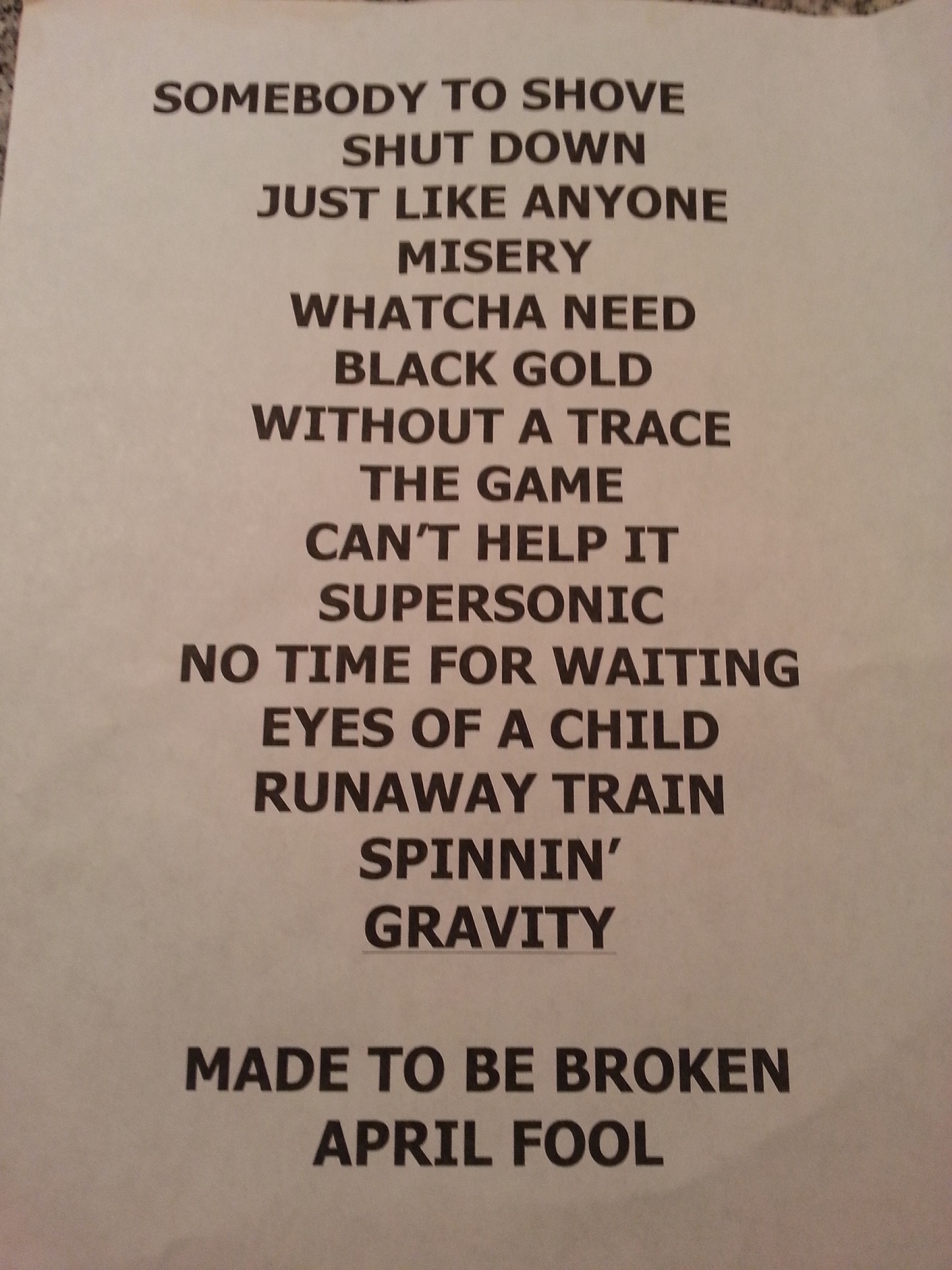 SA 6-15-2015 set list.jpg